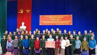 Phụ nữ Bộ Tổng Tham mưu, Quân đội nhân dân Việt Nam đồng hành với phụ nữ Mường Khương