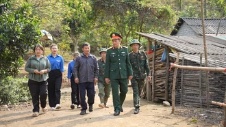 Thắt chặt nghĩa tình quân dân nơi biên giới