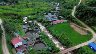 Người nuôi thủy sản khẩn trương cải tạo ao nuôi sau lũ