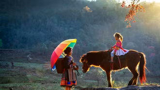 [Ảnh] Ngựa trong những bức ảnh mùa xuân