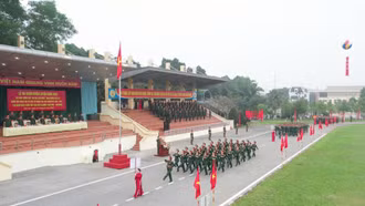 Khối các cơ quan Quân khu 2 ra quân huấn luyện năm 2026