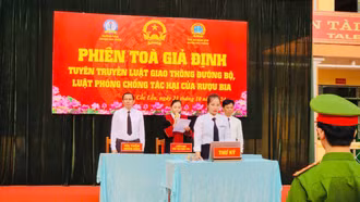 Tuyên truyền pháp luật thông qua phiên tòa giả định