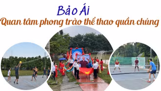 Nhân dân thôn Tân Tiến tham gia môn bóng chuyền hơi vào các buổi chiều hàng ngày.