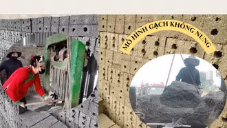 Gạch không nung - mô hình kinh tế xanh