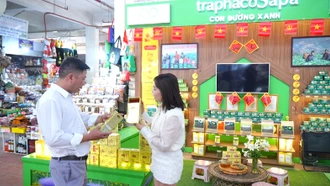 Thị trường OCOP Lào Cai ngày càng phong phú.