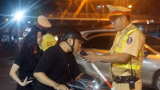 Hơn 1.000 tài xế bị trừ điểm giấy phép lái xe trong ngày thứ ba nghỉ lễ 30/4