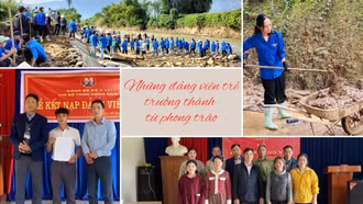 Những đảng viên trẻ trưởng thành từ phong trào