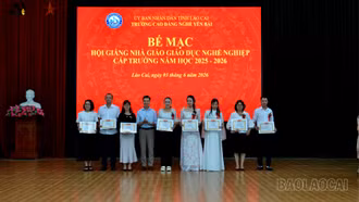  Bế mạc Hội giảng nhà giáo giáo dục nghề nghiệp cấp trường năm học 2025 - 2026