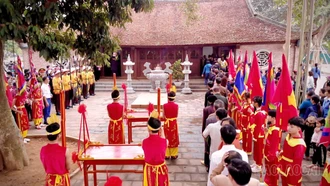 Xã Châu Quế tổ chức Lễ hội đền Nhược Sơn