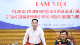 Chủ tịch UBND tỉnh Nguyễn Tuấn Anh: Tiếp tục nâng cao hiệu quả quản lý hải quan, thúc đẩy phát triển kinh tế cửa khẩu