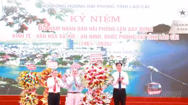 Kỷ niệm 65 năm Nhân dân Hải Phòng lên xây dựng quê hương Lào Cai