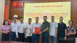 Xã Nậm Xé hoàn tất thủ tục đất đai cho dự án Thủy điện Suối Chăn