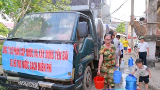 Đảm bảo nguồn nước sạch mùa mưa bão