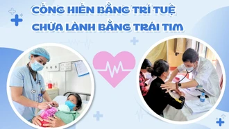 Cống hiến bằng trí tuệ, chữa lành bằng trái tim