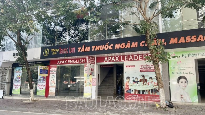 Trụ sở Trung tâm Apax English tại thành phố Lào Cai. Trụ sở.jpg