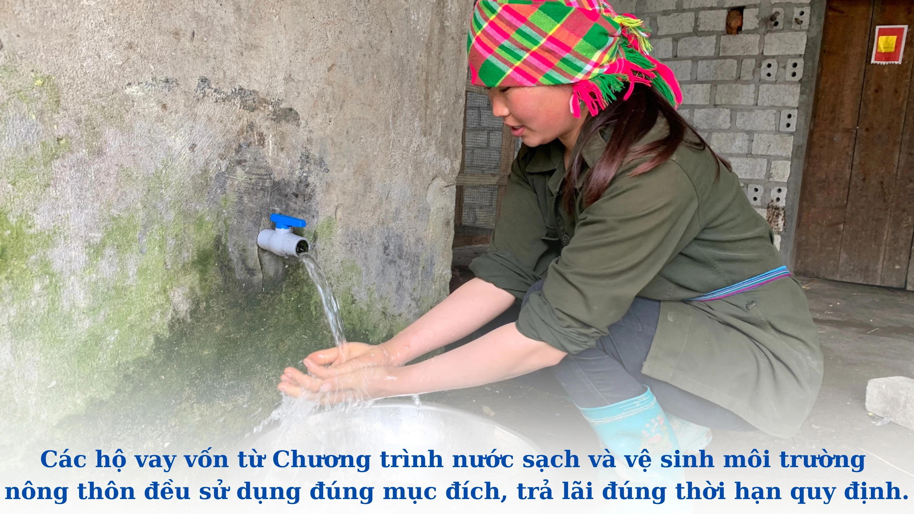 Tín dụng nước sạch nâng cao chất lượng cuộc sống.jpg