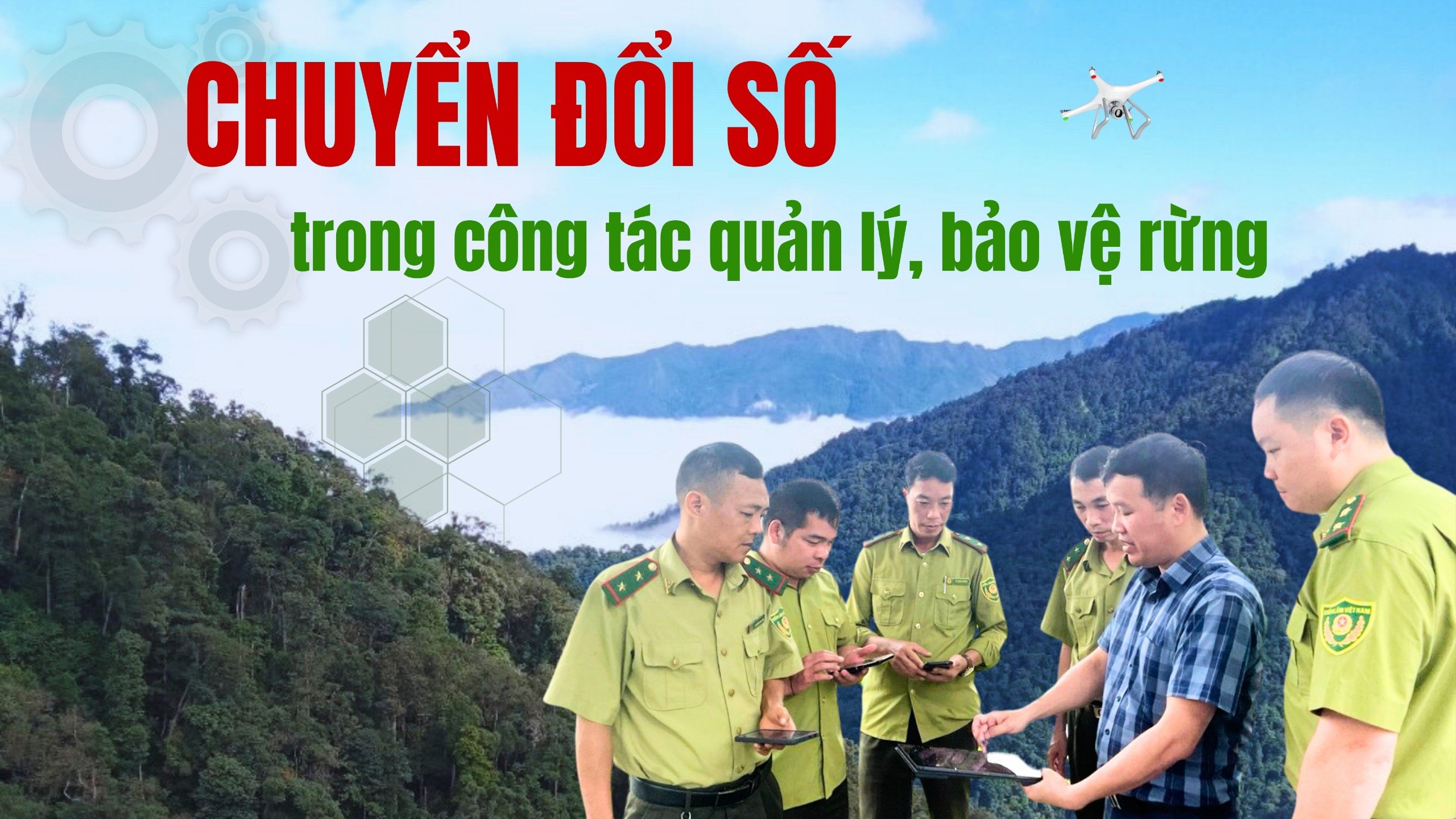 Chuyển đổi số trong công tác quản lý, bảo vệ rừng