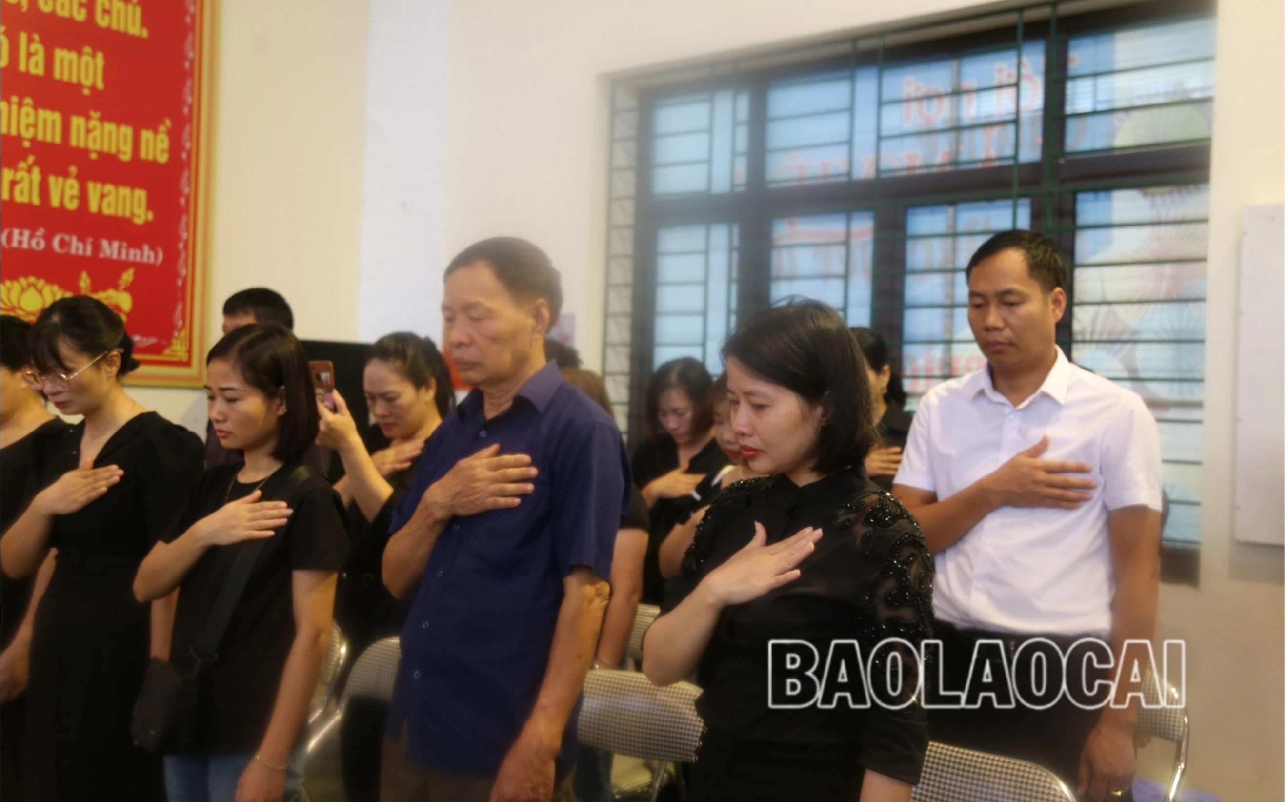 Mặc niệm để tưởng nhớ tới Tổng Bí thư Nguyễn Phú Trọng đã về với thế giới người hiền.