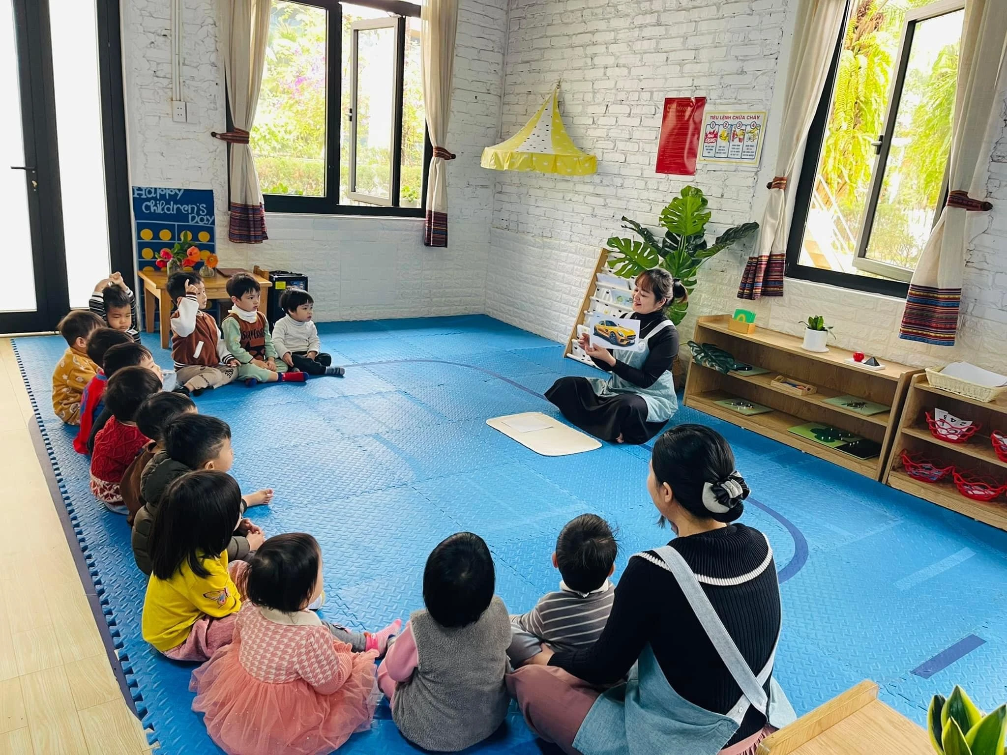 Trường mầm non song ngữ Maya Montessori là trường mầm non tư thục đầu tiên của thành phố Lào Cai triển khai phương pháp giảng dạy Montessori.jpg