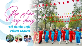 Góp phần xây dựng tổ chức hội vững mạnh