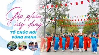 Góp phần xây dựng tổ chức hội vững mạnh