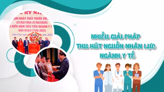 Nhiều giải pháp thu hút nguồn nhân lực ngành y tế