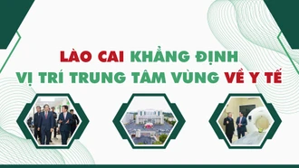 Lào Cai khẳng định vị trí trung tâm vùng về y tế