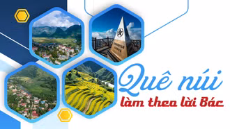 Quê núi làm theo lời Bác