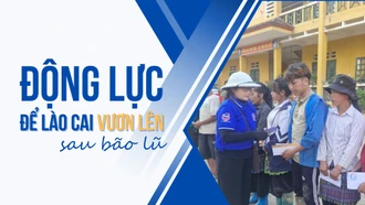 Động lực để Lào Cai vươn lên sau bão lũ