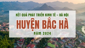 [Infographic] Kết quả phát triển kinh tế - xã hội huyện Bắc Hà năm 2024