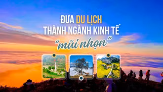 Đưa du lịch thành ngành kinh tế “mũi nhọn”