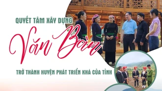 Quyết tâm xây dựng Văn Bàn trở thành huyện phát triển khá của tỉnh