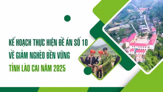 [Infographic] Kế hoạch thực hiện Đề án Giảm nghèo bền vững tỉnh Lào Cai năm 2025