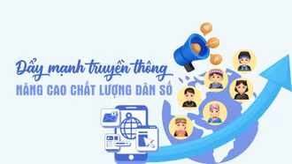 Đẩy mạnh truyền thông nâng cao chất lượng dân số