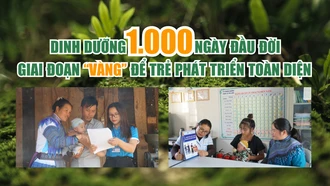 [Infographic] Dinh dưỡng 1.000 ngày đầu đời: Giai đoạn "vàng" để trẻ phát triển toàn diện