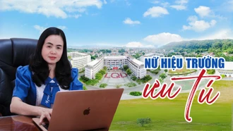 Nữ hiệu trưởng ưu tú