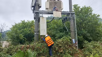 Tình hình khôi phục điện lưới tính đến 7 giờ ngày 13/9 trên địa bàn tỉnh Lào Cai