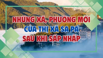 [Infographic] Các xã, phường mới của thị xã Sa Pa sau khi sáp nhập