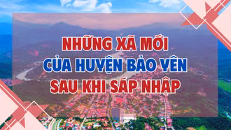 [Infographic] 6 xã mới của huyện Bảo Yên sau khi sáp nhập