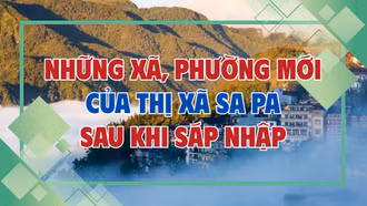 [Infographic] Các xã, phường mới của thị xã Sa Pa sau khi sáp nhập