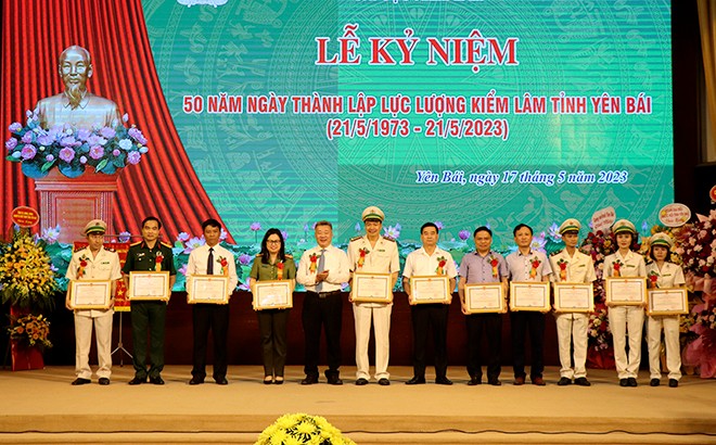 Kiểm lâm Yên Bái tổ chức kỷ niệm 50 năm Ngày thành lập ảnh 6 Kiểm lâm Yên Bái tổ chức kỷ niệm 50 năm Ngày thành lập ảnh 6