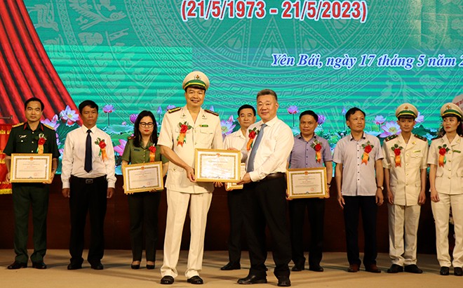 Kiểm lâm Yên Bái tổ chức kỷ niệm 50 năm Ngày thành lập ảnh 5 Kiểm lâm Yên Bái tổ chức kỷ niệm 50 năm Ngày thành lập ảnh 5