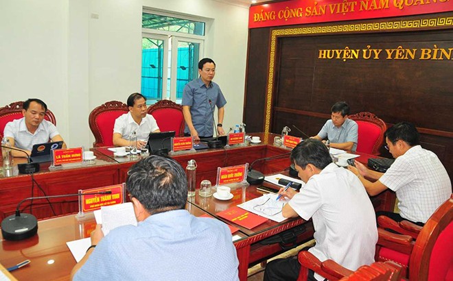 Phó Chủ tịch UBND tỉnh Ngô Hạnh Phúc kiểm tra, gỡ khó công tác thu ngân sách tại huyện Yên Bình ảnh 1 Phó Chủ tịch UBND tỉnh Ngô Hạnh Phúc kiểm tra, gỡ khó công tác thu ngân sách tại huyện Yên Bình ảnh 1
