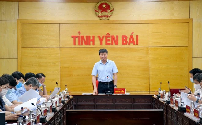 Hội nghị thông qua biên bản tổng kết cuộc bầu cử đại biểu Hội đồng nhân dân tỉnh Yên Bái khóa XIX, nhiệm kỳ 2021 - 2026 ảnh 3