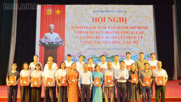 Phường Lào Cai đánh giá một năm vận hành mô hình chính quyền địa phương hai cấp