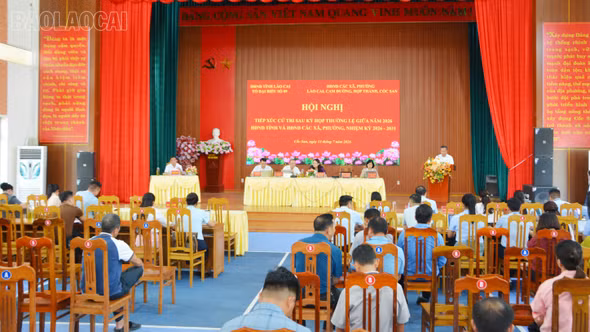 Tổ đại biểu số 9 HĐND tỉnh tiếp xúc cử tri 4 xã, phường 