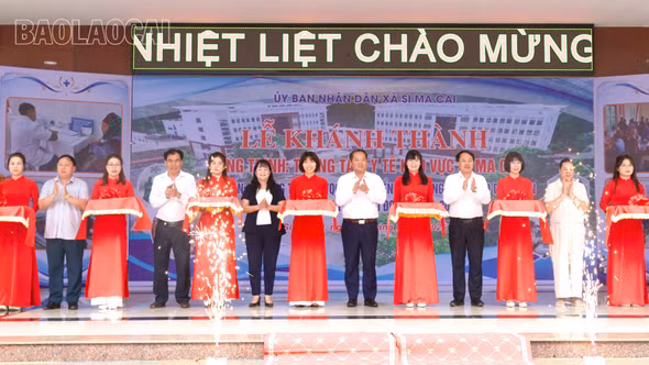 Khánh thành Trung tâm Y tế khu vực Si Ma Cai