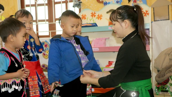 Chủ động bảo vệ sức khỏe học sinh trong mùa đông