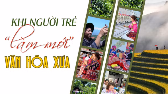 Khi người trẻ “làm mới” văn hóa xưa