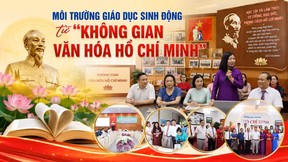 Môi trường giáo dục sinh động từ "Không gian văn hóa Hồ Chí Minh"